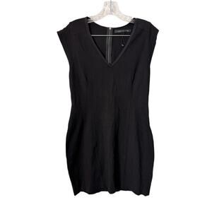 New Zara Woman Basic Black Dress Size Large